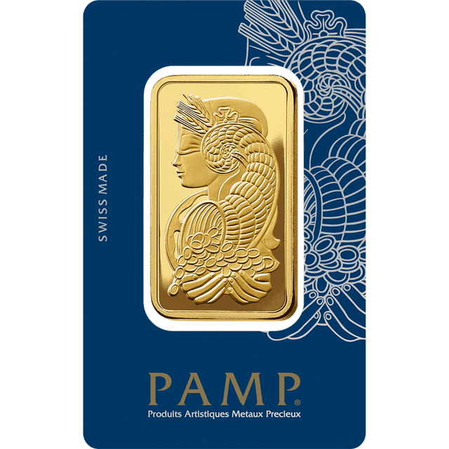 PAMP Suisse 50g Gold Bar – 24K | 999.9 Purity