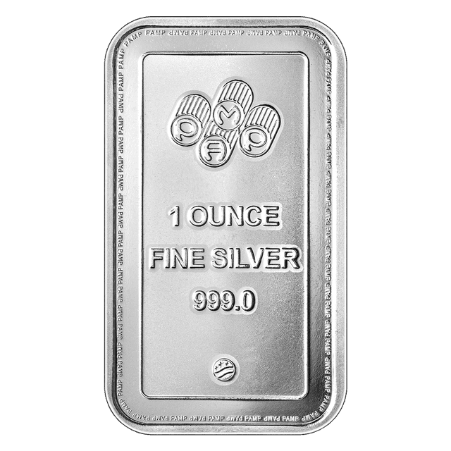 PAMP New shape silver ingot
