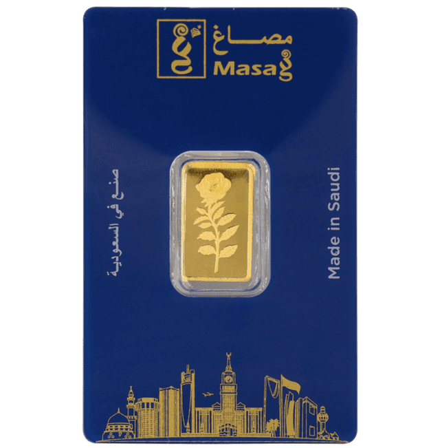 Masag 2.5g Gold Bar – 24K | 999.9 Purity