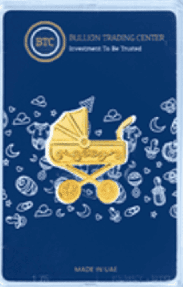 BTC – "Baby Stroller" – 5g – 24K – 999.9 Purity