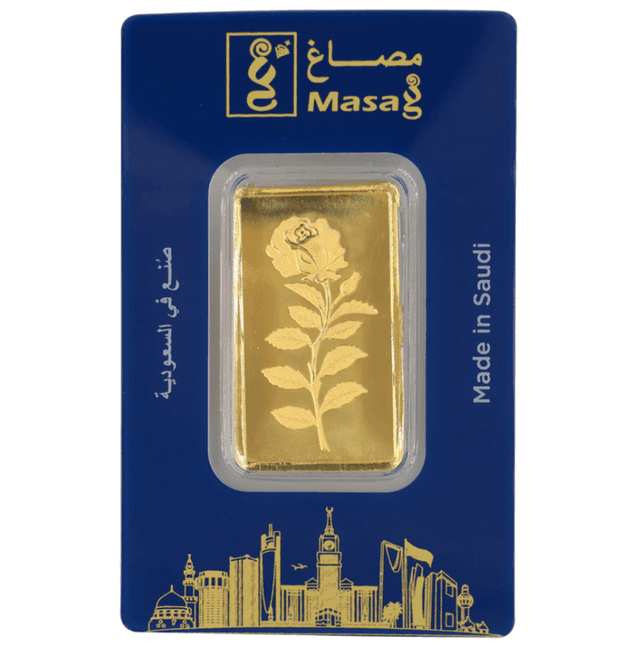 Masag 20g Gold Bar – 24K | 999.9 Purity