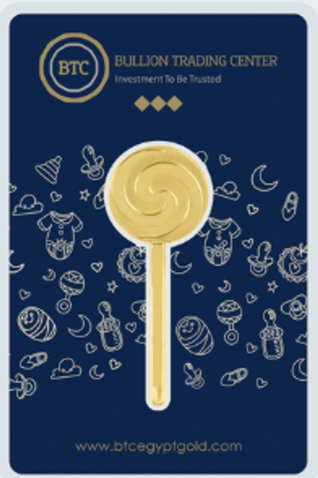 BTC – "Lollipop" – 5g – 24K – 999.9 Purity